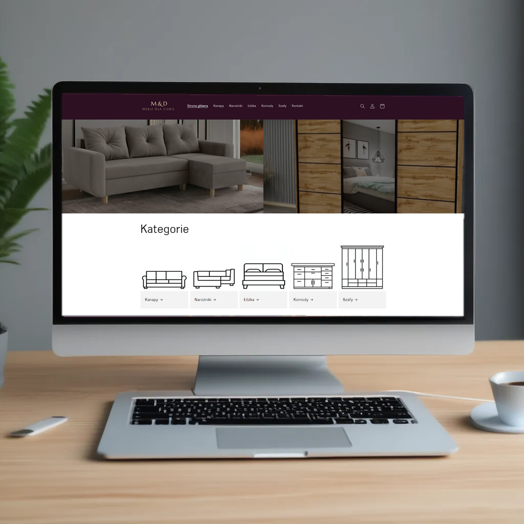 Strona internetowa meble-md.pl – web developer